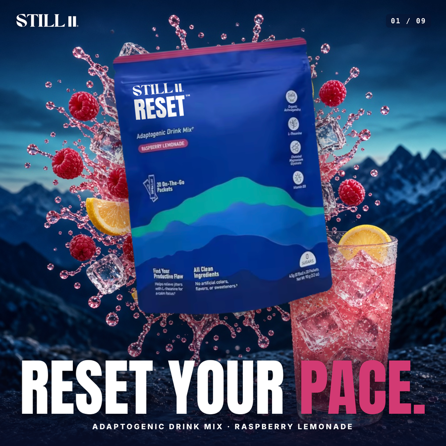STILL RESET Raspberry Lemonade pouch