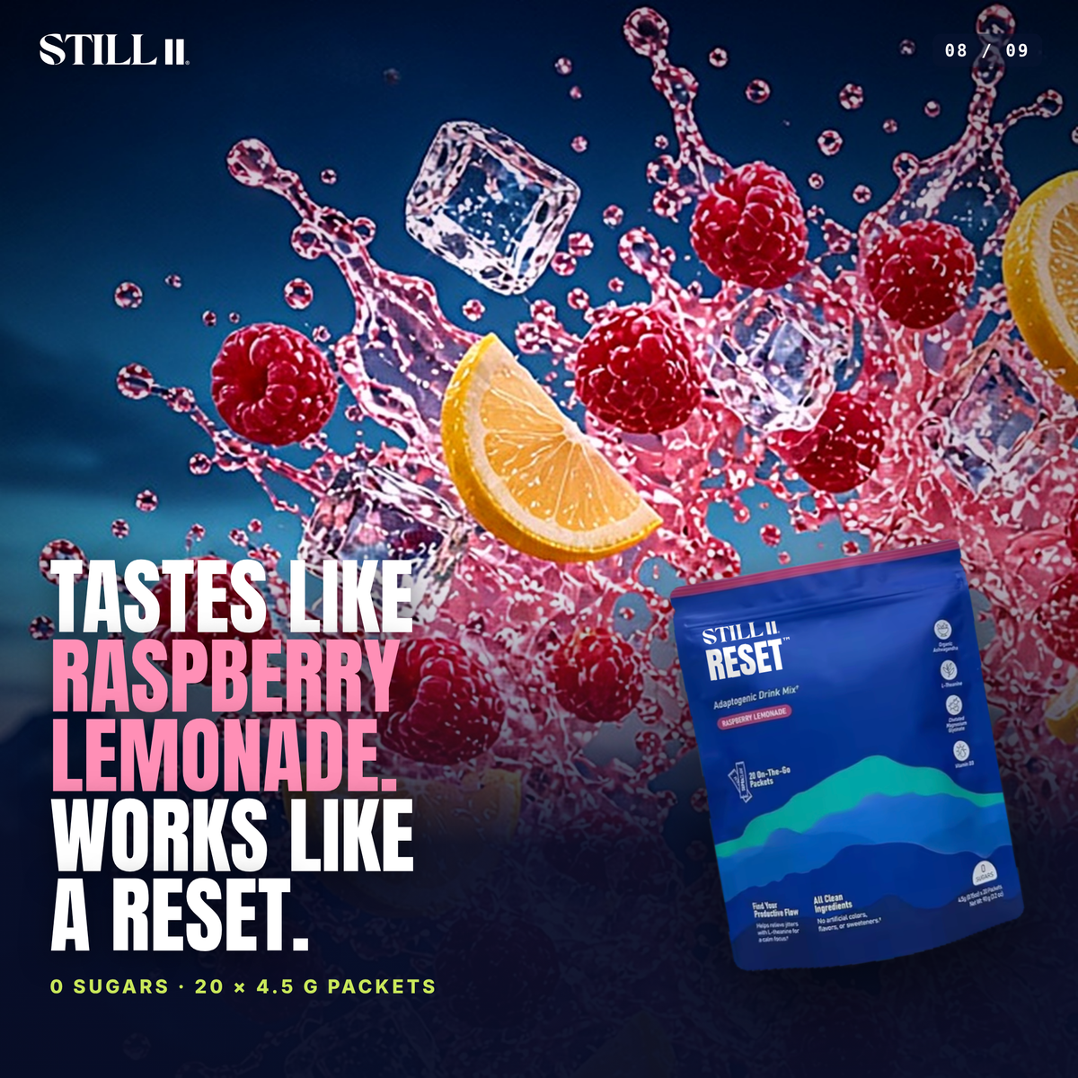 Raspberry lemonade flavor
