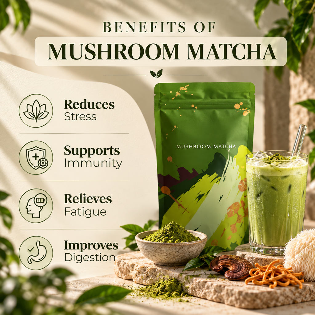 Still™ Mushroom Matcha — Calm Energy + Focus